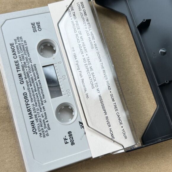 John Hartford Gum Tree Canoe Cassette - Picture 2 of 3
